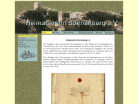 heimatverein-sonnenberg.de Webseite Vorschau