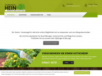 hein-gartenbau.de Webseite Vorschau