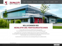 heinloth-cnc.de Webseite Vorschau