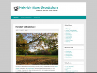 heinrich-mann-grundschule.de Webseite Vorschau