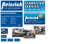 heinrich-service.de Webseite Vorschau