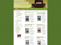 heinrichs-heftchenecke-selb.de Webseite Vorschau
