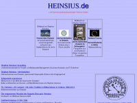 heinsius.de Webseite Vorschau