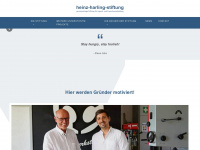 heinz-harling-stiftung.de Webseite Vorschau