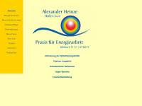 heinze-alexander.de Webseite Vorschau