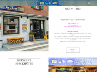 heinzermetzgerei.ch Webseite Vorschau