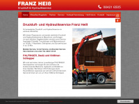 heiss-hydraulik.de Webseite Vorschau