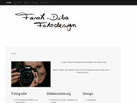 farah-diba.de Webseite Vorschau