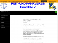 rfv-huenfeld.de Webseite Vorschau