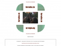 horsebox.de Webseite Vorschau
