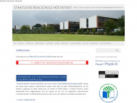realschule-hoechstadt.de Webseite Vorschau