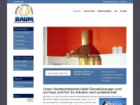 heizung-baum.de Webseite Vorschau