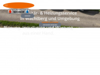 heizung-weber.de Webseite Vorschau