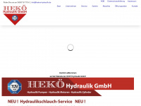 hekoe-hydraulik.de Webseite Vorschau
