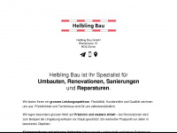 helbling-bau.ch Webseite Vorschau
