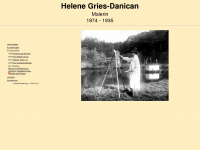 helene-gries-danican.de Webseite Vorschau