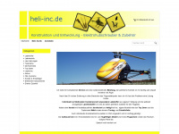 heli-inc.de Webseite Vorschau