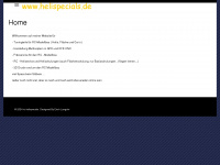 helispecials.de Webseite Vorschau