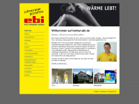helmut-ebi.de Webseite Vorschau