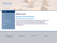 helvecura.ch Webseite Vorschau