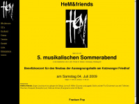 hemandfriends.de Webseite Vorschau