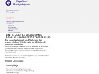 hennigsdorfer-pflegedienst.de Webseite Vorschau
