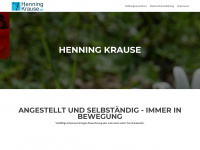 henning-krause.de Webseite Vorschau