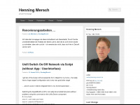 henning-mersch.de Webseite Vorschau