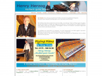 henry-herzog.de Webseite Vorschau