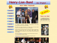 henry-lion.de Webseite Vorschau