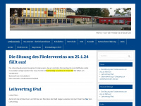henry-van-de-velde-schule.de Webseite Vorschau