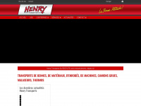 henrytransports.ch Webseite Vorschau