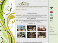 hensle.at Webseite Vorschau