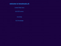 henzimusic.ch Webseite Vorschau