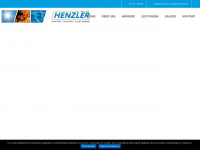 henzler-sanitaertechnik.de Webseite Vorschau