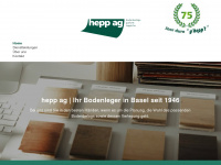 heppag.ch Webseite Vorschau