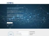 hepotec.de Webseite Vorschau