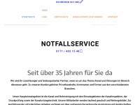 hepp-kanalservice.de Webseite Vorschau