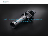 heproag.ch Webseite Vorschau