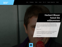 herbert-blaser.ch Webseite Vorschau