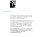 herbert-luethy.ch Webseite Vorschau