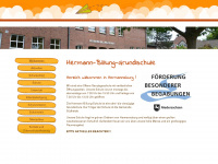 herbi-grundschule.de Webseite Vorschau