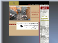 herbrig-orgeln.de Webseite Vorschau