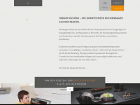 herger-kuechen.ch Webseite Vorschau
