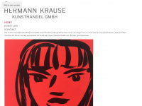 hermann-krause-kunsthandel.de Webseite Vorschau