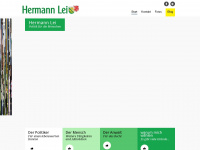hermann-lei.ch Webseite Vorschau