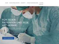 hernien-chirurgie.ch Webseite Vorschau