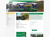 srs-tram.de Webseite Vorschau