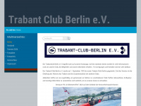 trabant-club-berlin.de Webseite Vorschau