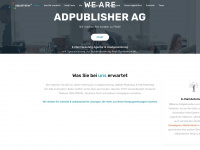 adpublisher.com Webseite Vorschau